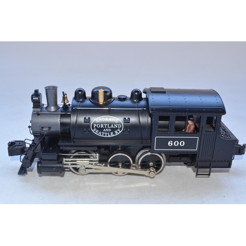 197 - Boxed O gauge Lionel Spokane Portland & Seattle Dockside Switcher (item no 6-28687), die-cast metal ... 