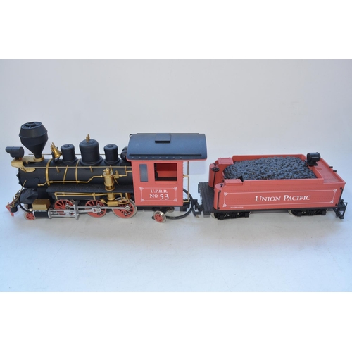 202 - G gauge 2-6-2 No9 electric steam locomotive possibly Marklin with tender,