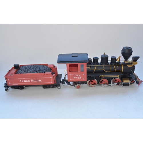 202 - G gauge 2-6-2 No9 electric steam locomotive possibly Marklin with tender,