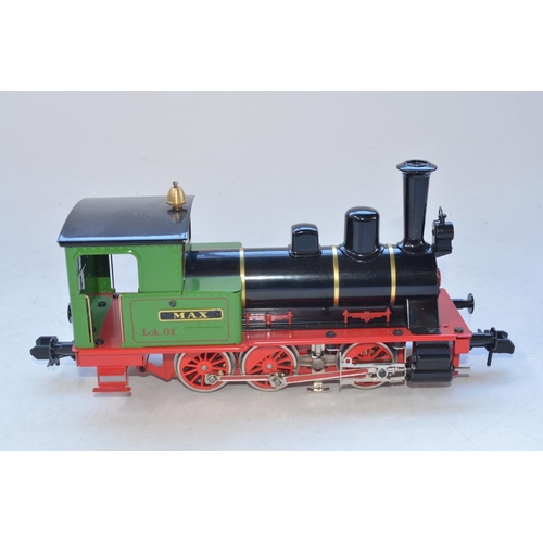 205 - Marklin all metal G gauge Max LoK 01 0-6-0 electric train model in excellent little used condition