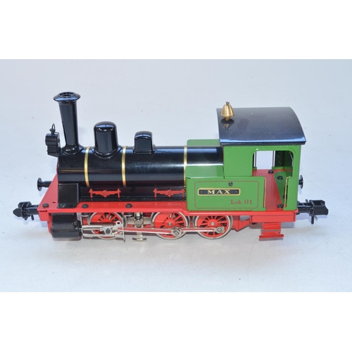 205 - Marklin all metal G gauge Max LoK 01 0-6-0 electric train model in excellent little used condition