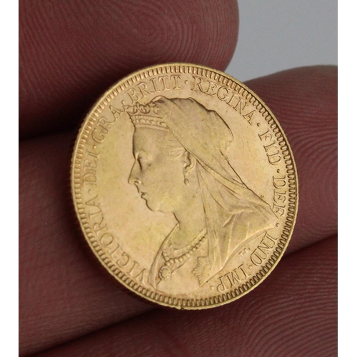 902 - Victorian 1893 gold sovereign