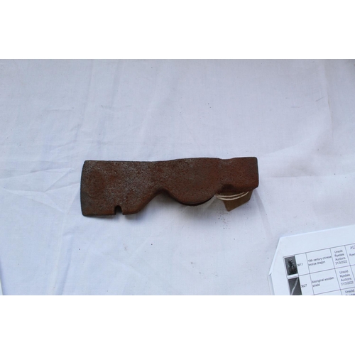 867 - British boarding axe head