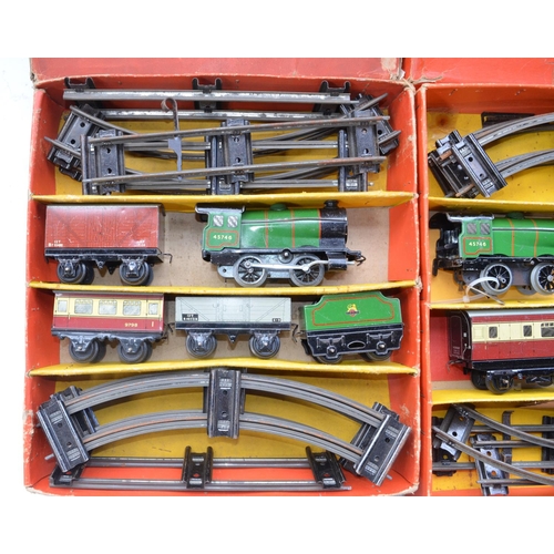 Hornby o cheap gauge clockwork locomotives