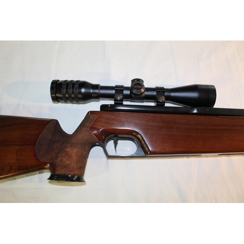 1348 - Feinwerkbau Oberndorf/N .177 cal target air rifle, side lever action, Kassnar 3x20 telescopic sight,... 