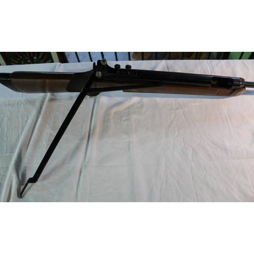 1349 - Anschutz Match Model 250 side lever .177 target air rifle with target scopes, barrel L47cm (A/F - co... 