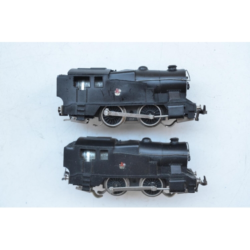 340 - Two OO gauge 3 rail electric Trix Twin Cadet Railway sets with 2x 0-4-0 BR black tank engines, a col... 