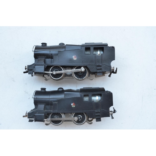 340 - Two OO gauge 3 rail electric Trix Twin Cadet Railway sets with 2x 0-4-0 BR black tank engines, a col... 