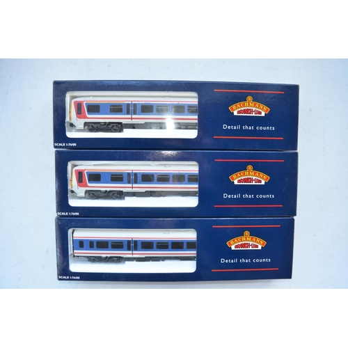 351 - Boxed Bachmann OO gauge 166 Turbo 3 car DMU 