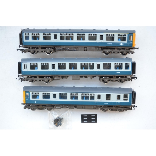 358 - Hornby OO gauge British Rail 3 Car Diesel Multiple Pack Unit (item no R403) with powered Motor Brake... 