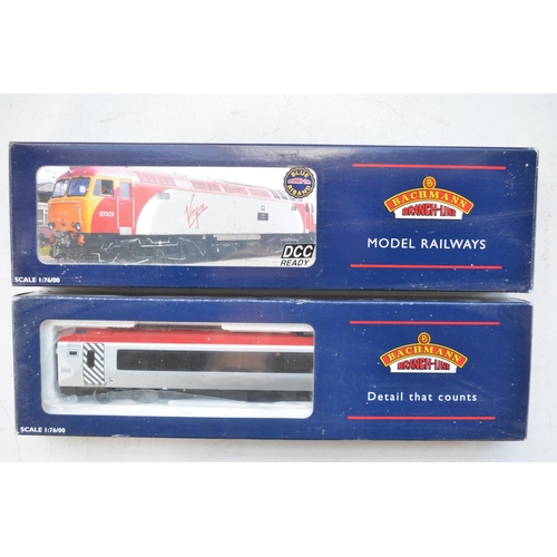 360 - Bachmann Branch-Line OO gauge Virgin Trains DCC ready Delner Coupler Class 57/3 Diesel locomotive 57... 