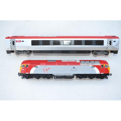 360 - Bachmann Branch-Line OO gauge Virgin Trains DCC ready Delner Coupler Class 57/3 Diesel locomotive 57... 