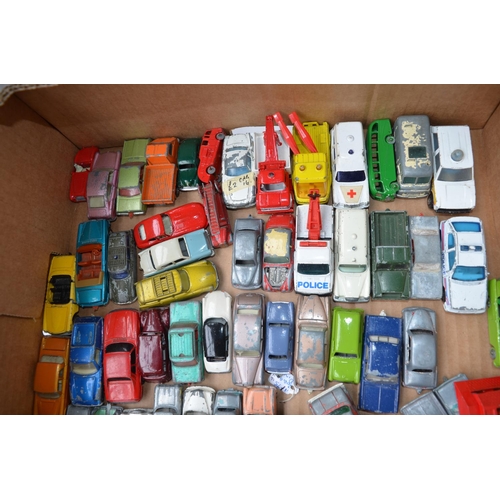 461 - Collection of small scale diecast model vehicles, various scales (mostly 1/64) and manufacturers inc... 