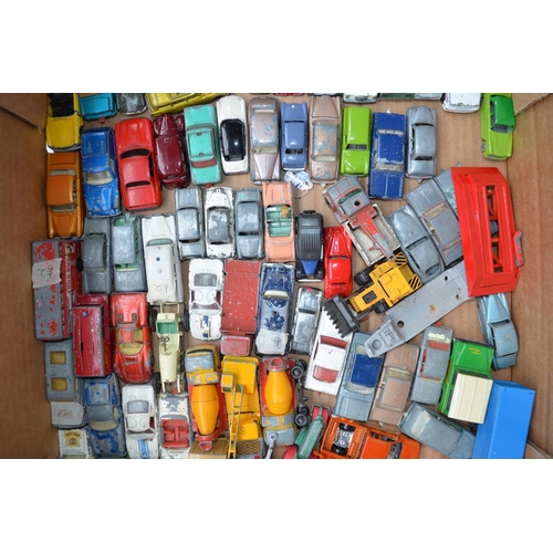 461 - Collection of small scale diecast model vehicles, various scales (mostly 1/64) and manufacturers inc... 