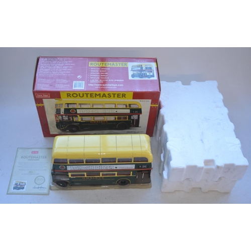 430 - Sun Star 1/24 scale diecast London Transport Routemasters RM 2191 double decker highly detailed bus ... 