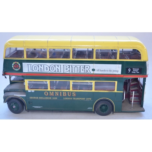 430 - Sun Star 1/24 scale diecast London Transport Routemasters RM 2191 double decker highly detailed bus ... 