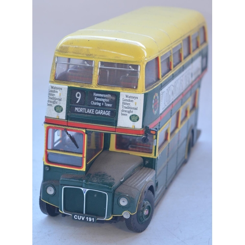 430 - Sun Star 1/24 scale diecast London Transport Routemasters RM 2191 double decker highly detailed bus ... 