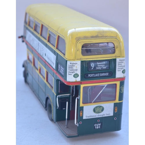 430 - Sun Star 1/24 scale diecast London Transport Routemasters RM 2191 double decker highly detailed bus ... 