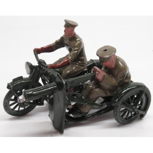 406 - W Britain military model No. 1793 Motor Machine Gun Corps, in original box