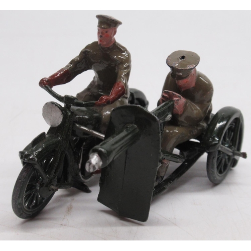 406 - W Britain military model No. 1793 Motor Machine Gun Corps, in original box