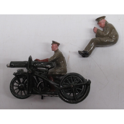 406 - W Britain military model No. 1793 Motor Machine Gun Corps, in original box