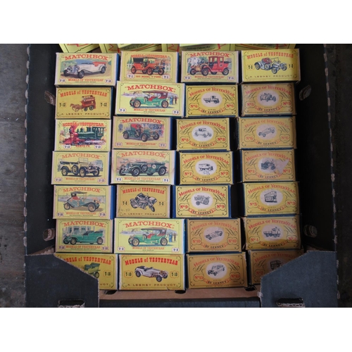 412 - Large collection of boxed Matchbox Models of Yesteryear (28), six Ltd.ed Matchbox Originals in blist... 