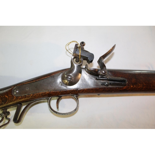 1356 - WITHDRAWN  - Unnamed flintlock musket with ramrod and sling loops