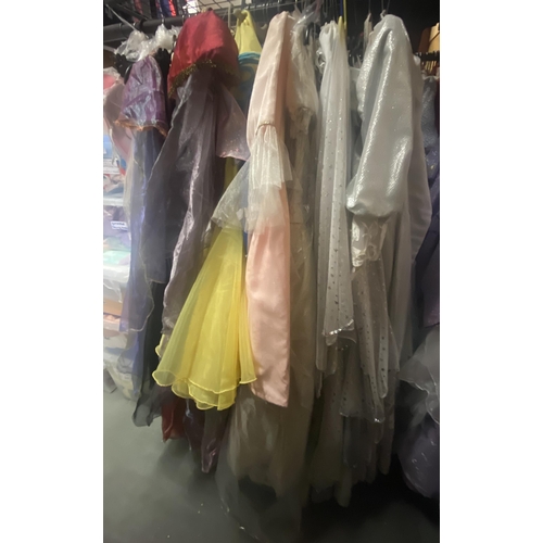 238 - Pantomime fairy princess dresses, female villain dresses, etc., approx. 20