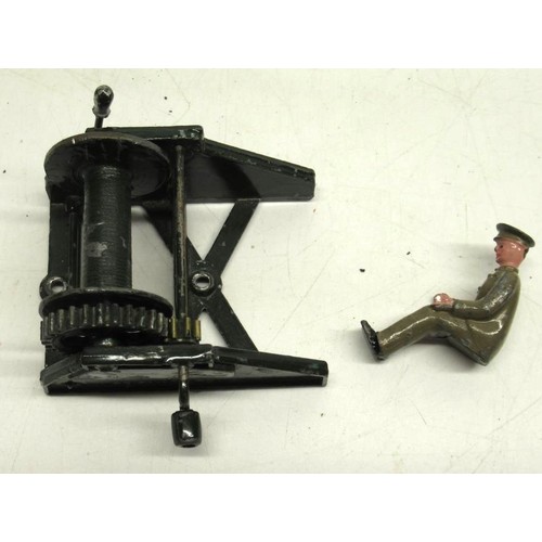 401 - W Britain military model No. 1641 Mechanical Transport and Air Force Equipment Underslung Lorry with... 