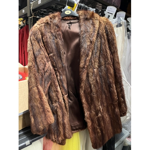 1230 - Real and faux fur coats, approx. 12