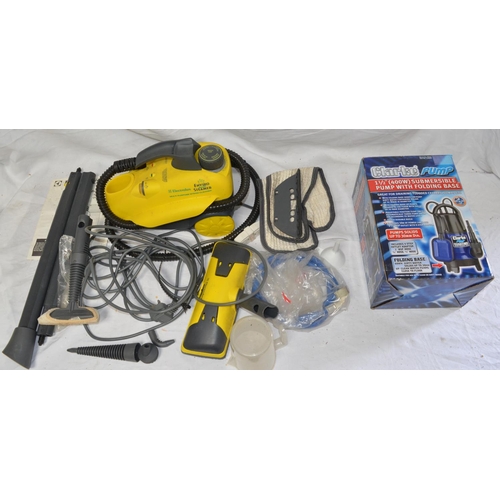 1173 - Electrolux Z370 series multi-steam cleaner (with UK plug adapter/extension, tested, operating light ... 