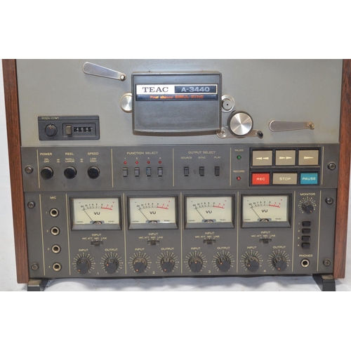 983 - TEAC A-3440 4 channel reel to reel tape recorder