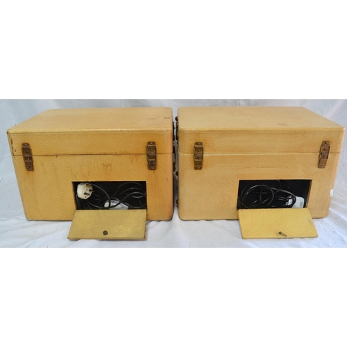 990 - Two Simon SP2 reel to reel tape recorders