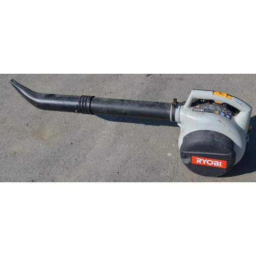 1123 - Ryobi petrol driven leaf blower, A/F, not tested