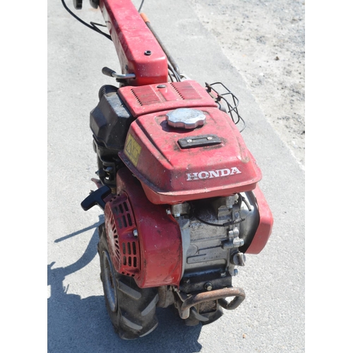 1107 - Honda F510 petrol powered Tiller in running order