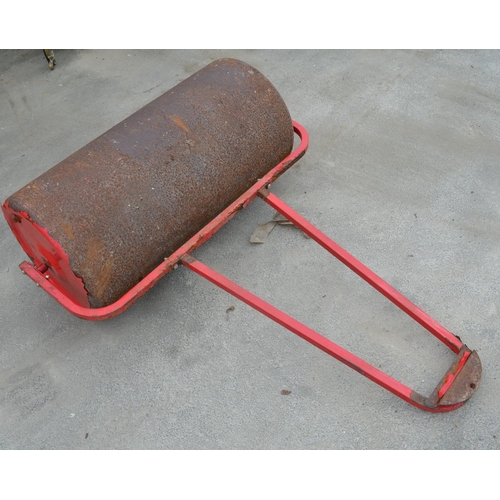 1113 - Lawn roller, no makers marks W91.4cm