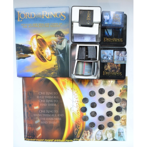 456 - Collection of Lord Of The Rings collectables and and ephemera to include Royal Mint/New Zealand Post... 