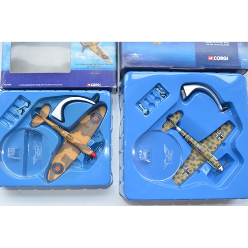 470 - Collection of 1/72 scale diecast WW2 British fighters to include AA36802 Lysander, Palestine 1940 (m... 