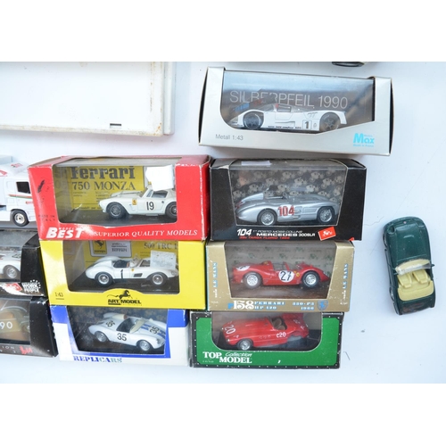 528 - WITHDRAWN - Collection of various previously displayed motorbike and car models and toys, various ma... 