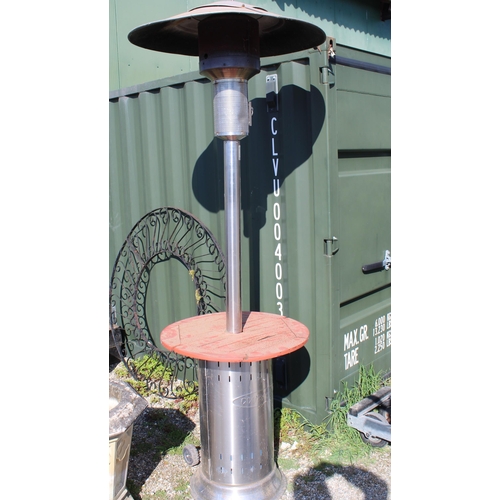 1149 - Outback gas powered outdoor patio heater, H226cm