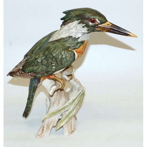 112 - Large Goebel Kingfisher, impressed number CV116, H25cm