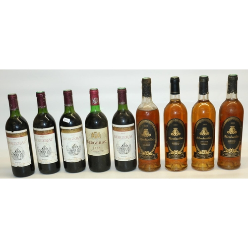 139 - Five bottles Mayne de Peyrigat 2006 Bergerac 75cl and four bottles 2003 Monbazillac 75cl