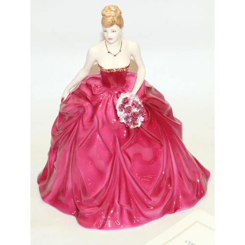 312 - Coalport figurine - Grand Finale, limited edition 1937/7500, with COA, H24cm