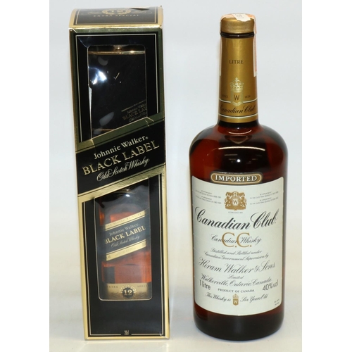 325 - Johnnie Walker Black Label, aged 12 years, Blended Scotch Whisky 20cl, 40% vol, in gift box, with hi... 