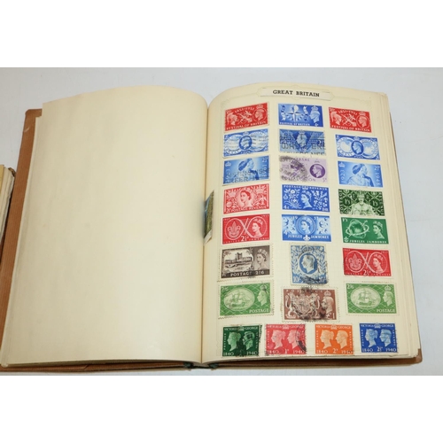 356 - Collection of mixed GB and World stamps in folders and albums