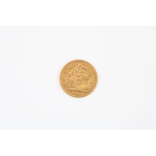 238 - Victorian 1897 gold half sovereign