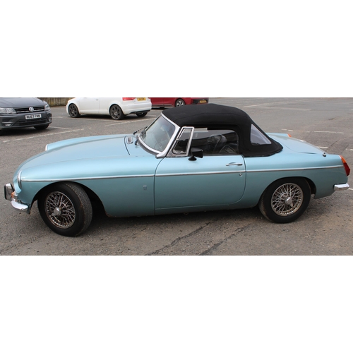 99 - The Amanda Barrie Collection - Stunning MGB roadster 1972. Unique finish. Aston Martin blue.
Recentl... 