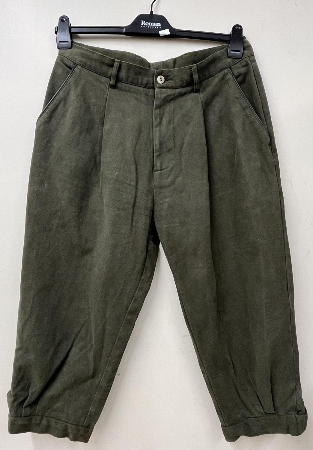 Lair of Le Chameau green cotton breeks, size 44 a Percussion ...