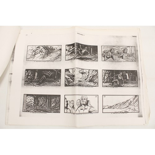 866 - The Lizzie Cundy Collection - James Bond interest: A View to a Kill printed storyboards, printed wit... 