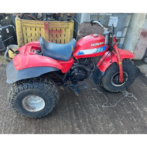 1106A - Honda 185s ATC trike with kick start.  Single seat in good running order